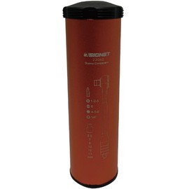 SIGNET 22062 Mini Ratchet, 15-Piece Multi Socket Bit Set, Mini Ratchet Total Length 3.7 inches (93 mm), Case Color: Orange