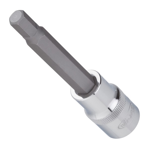 Vigor Innenvierkant Antrieb und Schraubendreher-Einsatz für Innensechskant-Profil, 12,5 mm (1/2