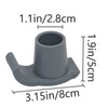 4 Pcs Walker Glide Skis Rubber Universal Walker Ski Glides