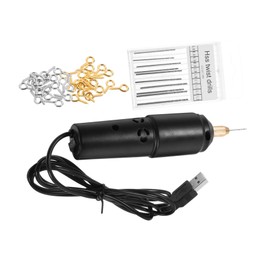 SHINEOFI Mini Electric Hand Drill USB Handheld Pearl Drill for DIY Projects Easy to Use Versatile Polishing and Cutting Tool 1 Set