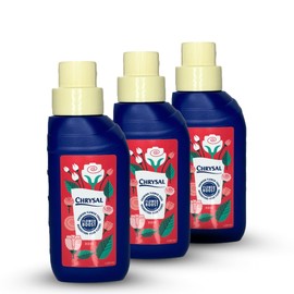 Chrysal Cut Flower Rose Food (10ml/L Bottle) — Floral Supplies for Fresh Flowers- Increases Vase Life — Flower Arrangements Supplies — Ideal Florist Supplies — Rose and Flower Care (3 Pack)