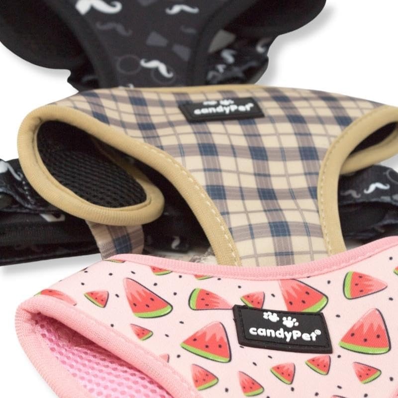 Adjustable Dog Harness Neck Chest Anti Pull Vest Neoprene Breathable