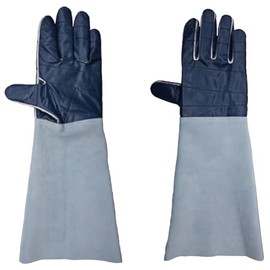 Fuji Gloves, Spiny Hand, Anti-Piercing Special Leather Gloves, Genuine Leather + Double Structure with Anti-Piercing Special Sheet, Anti-Slip, Long Type, Ideal for Safety Measures for Spiny Trees and