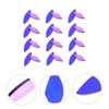 TEHAUX 35pcs Iridescent Glass Petal Tiles for DIY Crafts Leaf