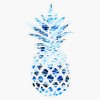 Blue Ocean Design Pineapple Bumper Sticker Vinyl Decal 5 inches