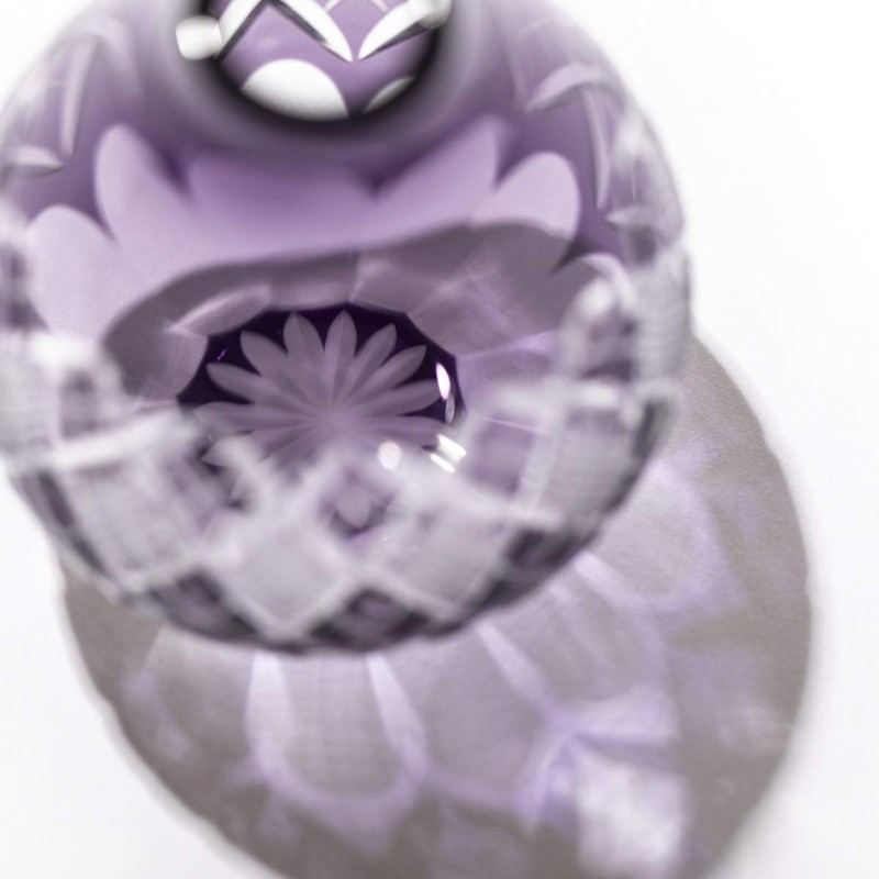 Taimuro Koubou TB90461M Edo Kiriko Yarai Fish Crest Drop (Edo