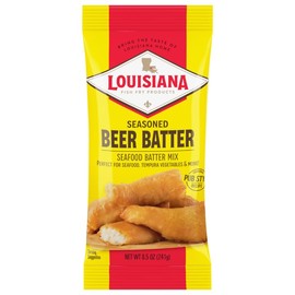 Louisiana Fish Fry Products Beer Batter Mix, 8.5 oz (Pack of 12)