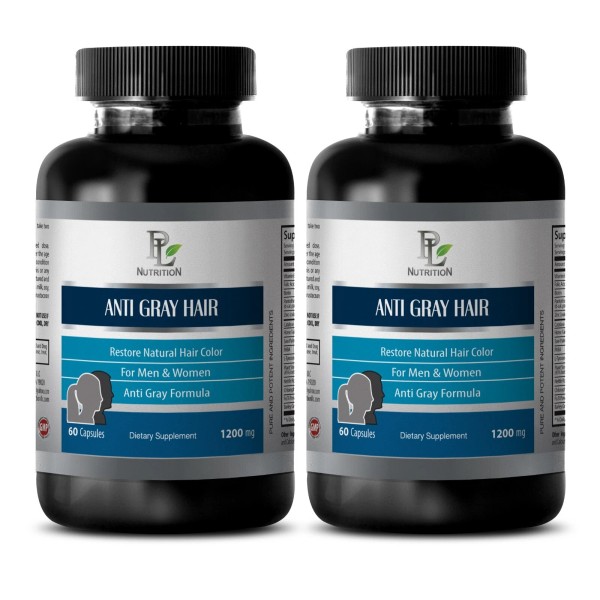 PL Nutrition ANTI GRAY HAIR SUPPLEMENT - Stinging Nettle Root,
