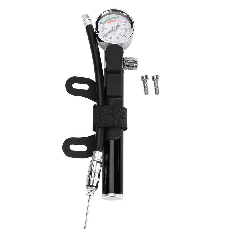 MIni Lightweight Bicycle Pump 88PSI Foldable Bike Ball Portable Pump