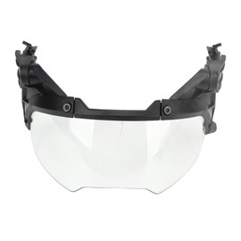 Helmet Goggles for MICH PC Adjustable Visor Goggle with Transparent Lens for Hunting Cycling