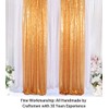Sparkle Backdrop Curtain Gold 2 Panels Set Sequin Photo Backdrop