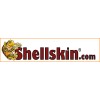 Shellskin.com Ski & Sport Helmet cover by Shellskin. Royal/White Snowflake