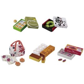 Tomoko Misumi Supervised Small Souvenir Miniature Collection 2, Complete Set of 5 Types, Full Comp, Capsule Toy