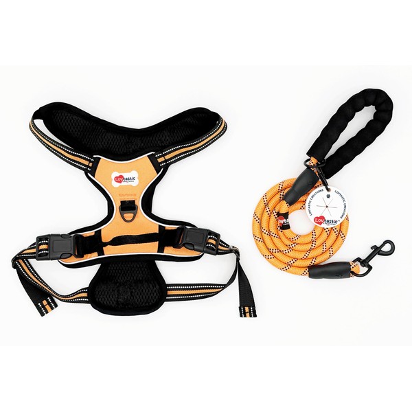 Lovtastic Creations No Pull Dog Harness - with Strong &