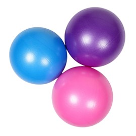 BESPORTBLE Weighted Balls for Yoga 3pcs Burst Balls Frosted Surface for Core Strength Balance Training Fitness Purple