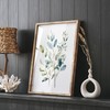 Lithobee - Simple botanical illustration with green leaves Home Wall