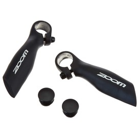 Zoom 408043 Bar End - Black(Pair)