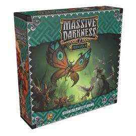 CMON, Massive Darkness 2 - Fairy People, Expansion, Connoisseur Game, Dungeon Crawler, 1-6 Players, From 14+ Years, 90-120 Minutes, German