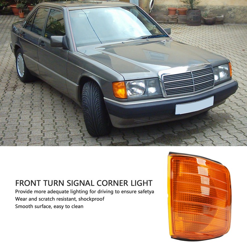 Front Turn Signal Corner Light Bright Light Shockproof Clear Visibility