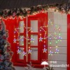 Therlan Pack of 2 LED Window Decoration Christmas, 62 LEDs