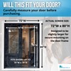 Fenestrelle Magnetic Screen Door for French & Sliding Door, Fits