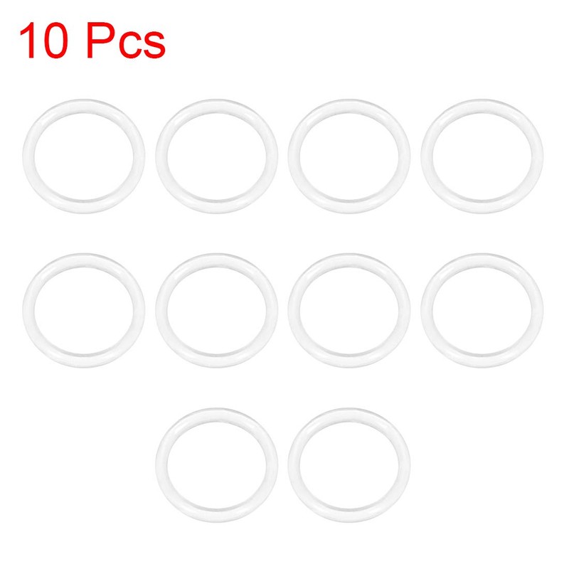 uxcell Silicone O-Ring, 16mm OD, 12mm ID, 2mm Width, VMQ