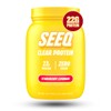 SEEQ Clear Whey Isolate Protein Powder, Strawberry Lemonade - 22