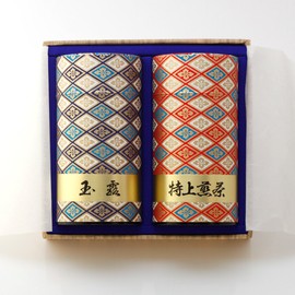 Kyoto Rikyuen MG-502 Green Tea Assortment Gyokuro & Sencha Assortment of Gyokuro 4.6 oz (130 g), Special Sencha Tea 4.5 oz (130 g), New Year's Gift, Made in Japan