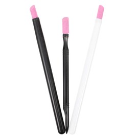 FOMIYES 3pcs Double-headed Nail Cuticle Remover Pens for Polishing and Trimming Nail Care Tools for Beautiful and Shiny Random Style