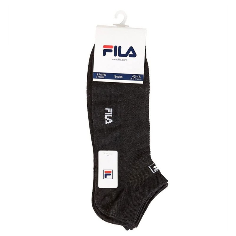 Fila F1735, Unisex Adult Socks, Black, 43/46