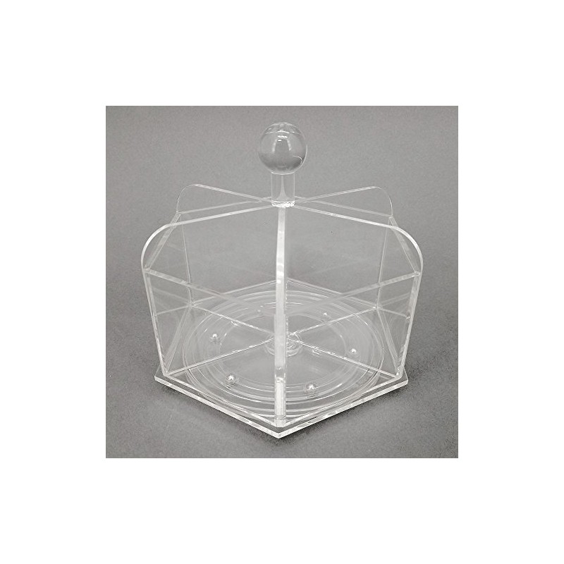 OnDisplay Dana Rotating Acrylic Cosmetic/Makeup Organizer Tray