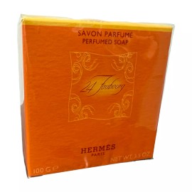 HERMES 24 FAUBOURG by HERMES 3.5 oz / 100 G Perfumed Soap In Sealed Box