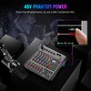 Professional DJ Audio Mixer - NEW BAXS 6 Channel DJ