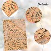 QRTDXP 30pcs Brown Tissue Paper Sheet with Reindeer,35 * 50cm