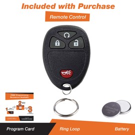 Discount Keyless Replacement Key Fob Car Entry Remote For Terraza Uplander HHR Montana 15114374