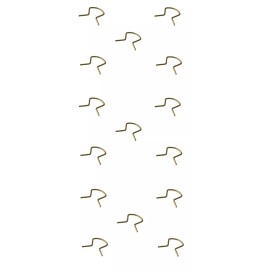 DELPA 15 x Door Window Crank Retainer Roll Up Winder Handle Retaining Clips HEAVY DUTY