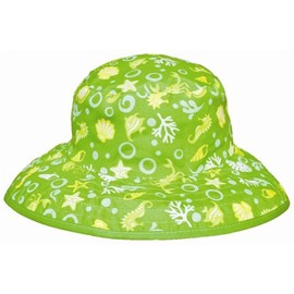 Baby Banz UV Reversible Bucket Hat, Green Tide, Kids