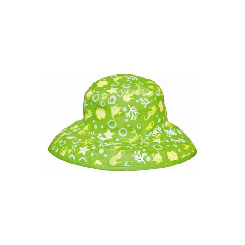 Baby Banz UV Reversible Bucket Hat, Green Tide, Kids