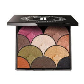 T. LeClerc Eyeshadow Palette | The Eventail Smokey Eye Make Up Highly Pigmented Contouring & Highlighting Blendable 10 Shades, 6 Iridescent & 4 Matte Shadows (06 Nuit Etoilee)