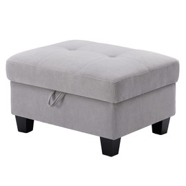 poplarbox Sectional Upholstered Velvet Sofa Couch Set Living Room Modular Section Couch