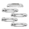 Anxingo 4 Pcs Car Door Handles and 1 Pcs Rear
