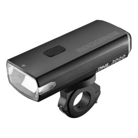 Lampara Luz Linterna Delantera para Bicicleta Rockbros Rhl3000lm Color Negro