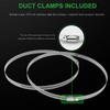 iPower Flexible 8 Inch 25 Feet Aluminum Ducting 4 Layer