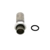 Leyso 1-1/4" Stainless Steel Sink Drain Tailpiece with Nut and