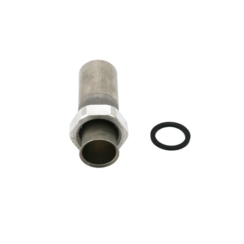 Leyso 1-1/4" Stainless Steel Sink Drain Tailpiece with Nut and