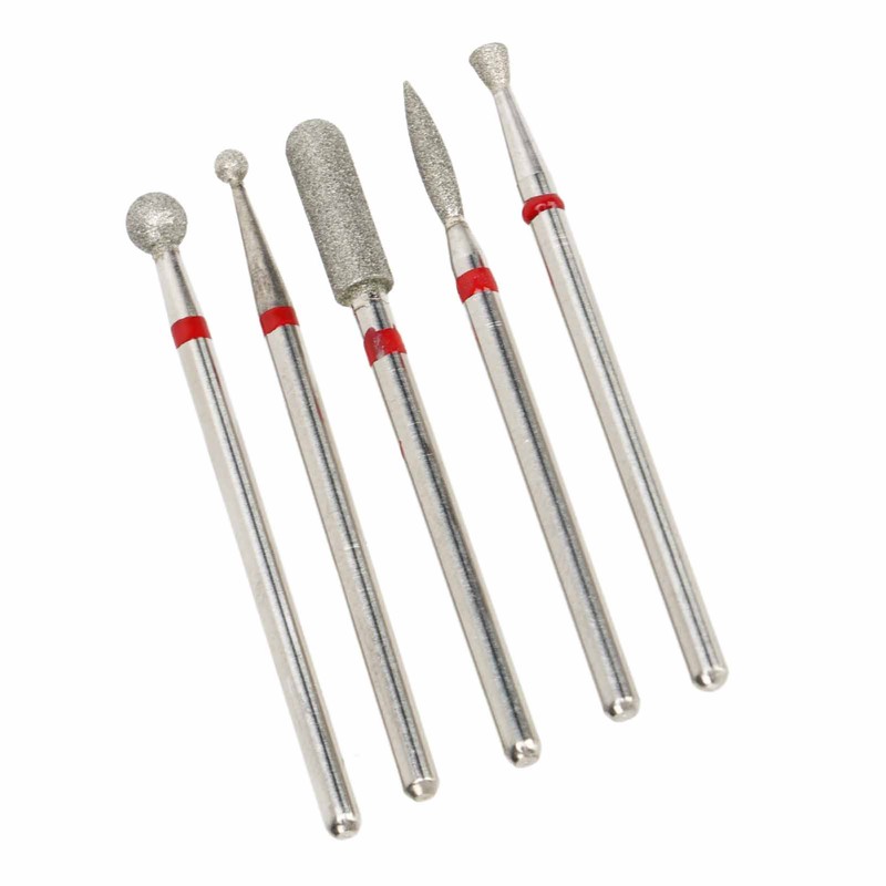 5 Type Nail Art Manicure Drill Bits Nail Drill Bits
