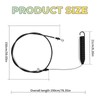 GY22387 PTO Control Cable Compatible with John Deere Lawn Mower