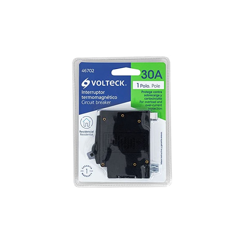 Volteck IT-130, Interruptor termomagnético 1 polo 30 A
