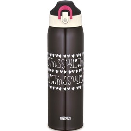 Thermos Water Bottle Vacuum Insulated 2-Way Bottle 0.26/0.27 US Gallon (1.0 L/1.03 L)