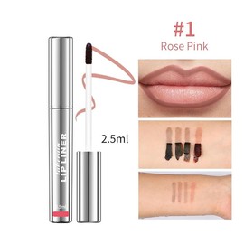 LIP LINER - Peel-Off Lip Liner Stain - Lasts All Day & Night Lipliner Eyeliner Makeup:_01#ROSE PINK